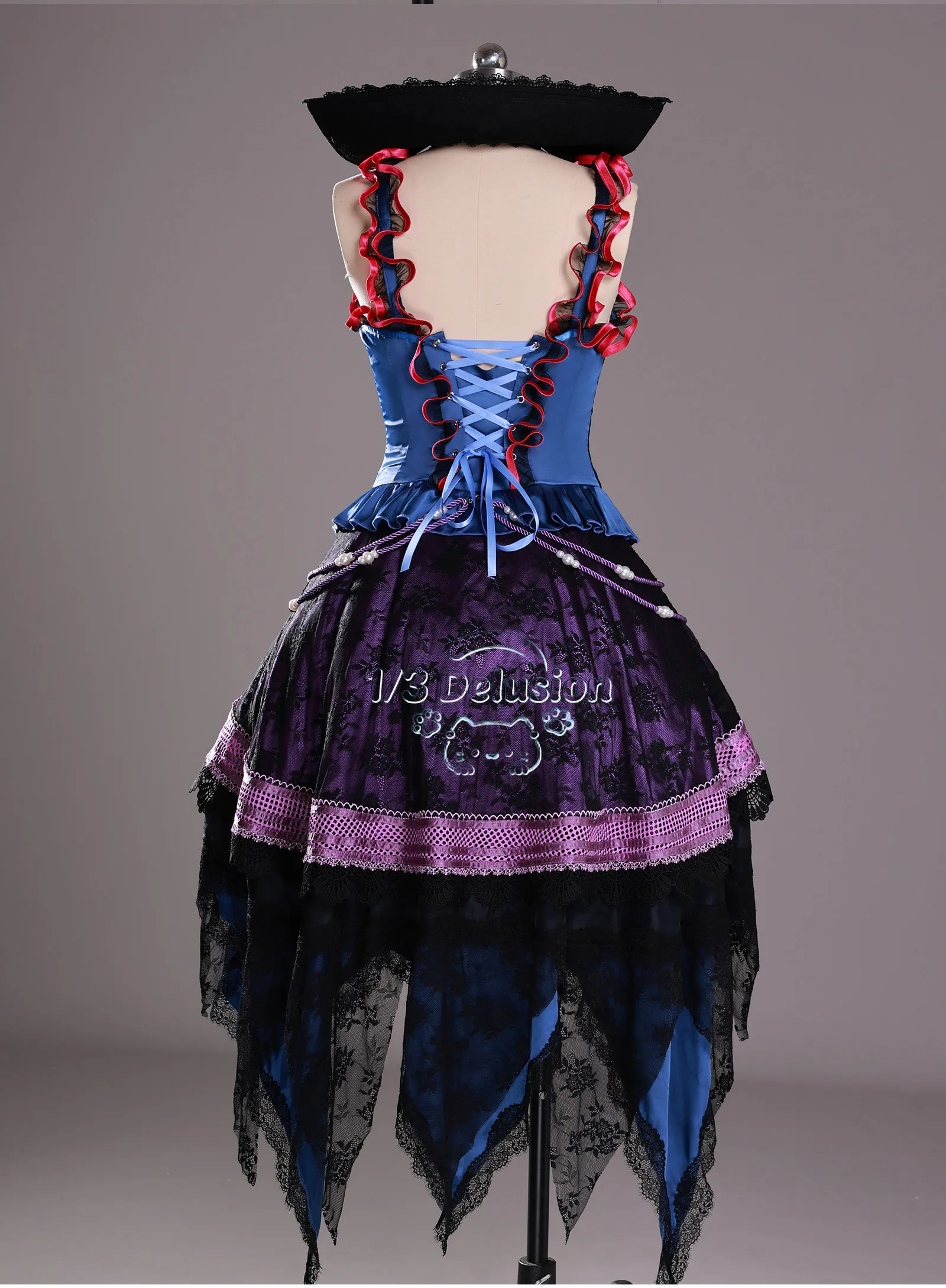 

Ye Luoli Ray (Bai Guangying) Cosplay Costume Full Set Princess Dress For Hallowmas Christmas Role Play Women 1/3 Delusion