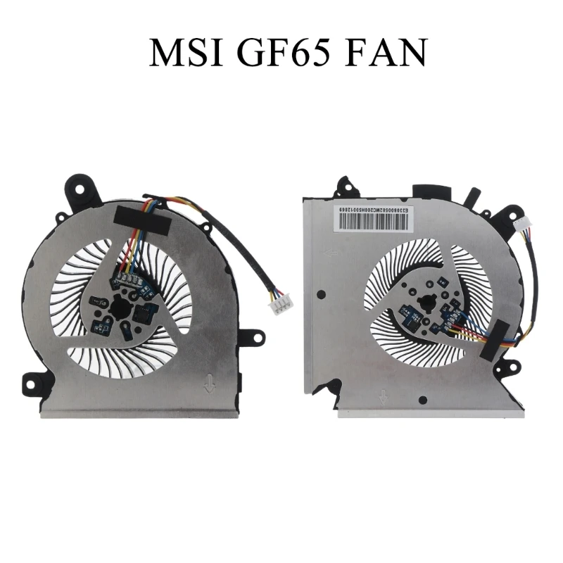 F3KE PABD08008SH-N413 PAAD06015SL-N433 CPU Cooling Fan For MSI GF63 GF65 GF65 Thin 10SD 10SDR 0SER 9SEXR 9SD 9SE 9SEX 10SE