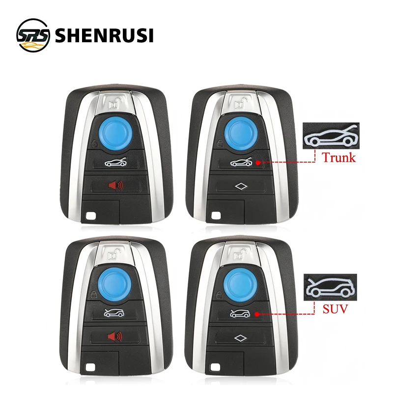 

SHENRUSI Replacement Smart Remote Car Key Shell Case For BMW i3 i8 Series 2014 2015 2016 2017 Car Accessories Smart Key