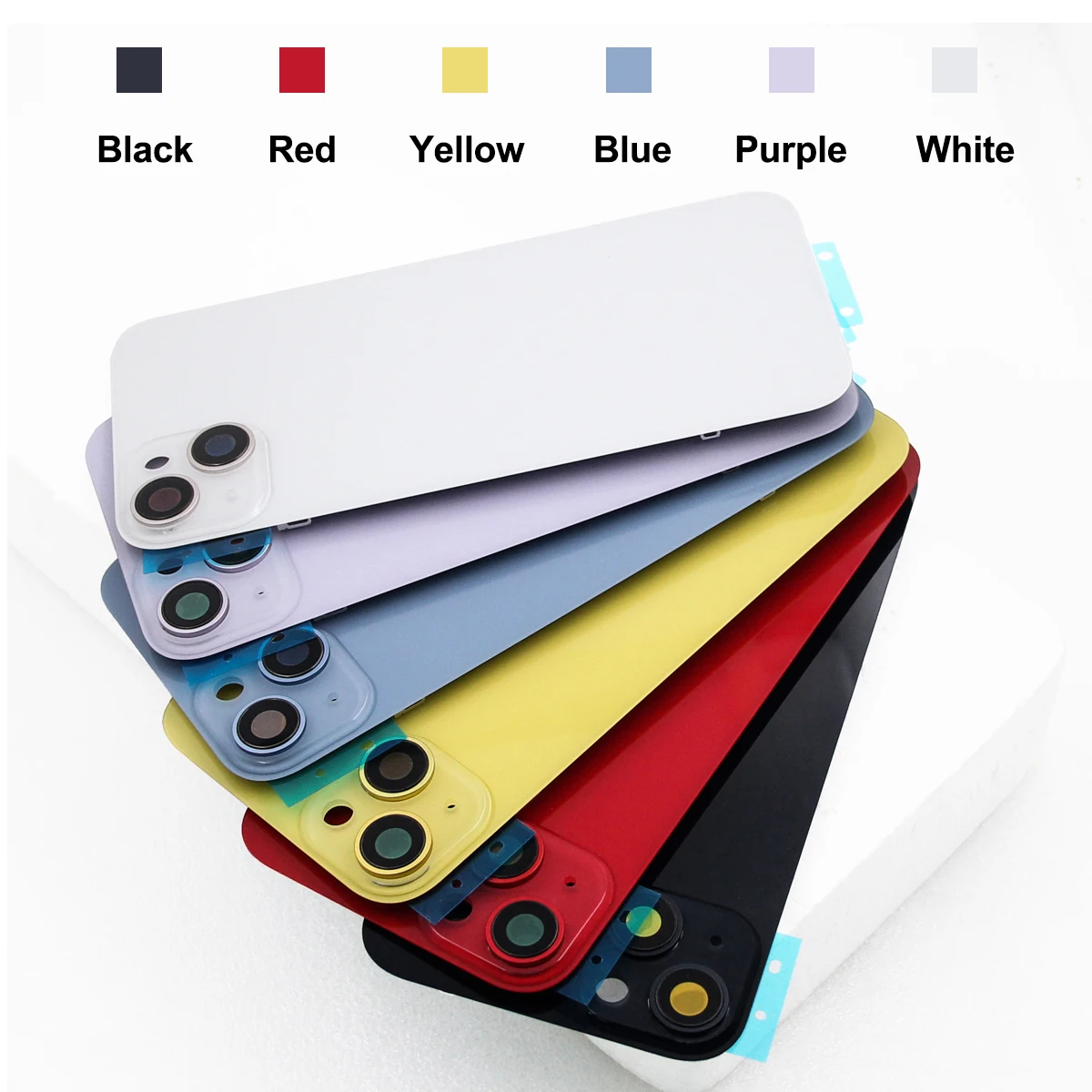 For iPhone 14 Phone Back Cover Replacement Part Compatible For