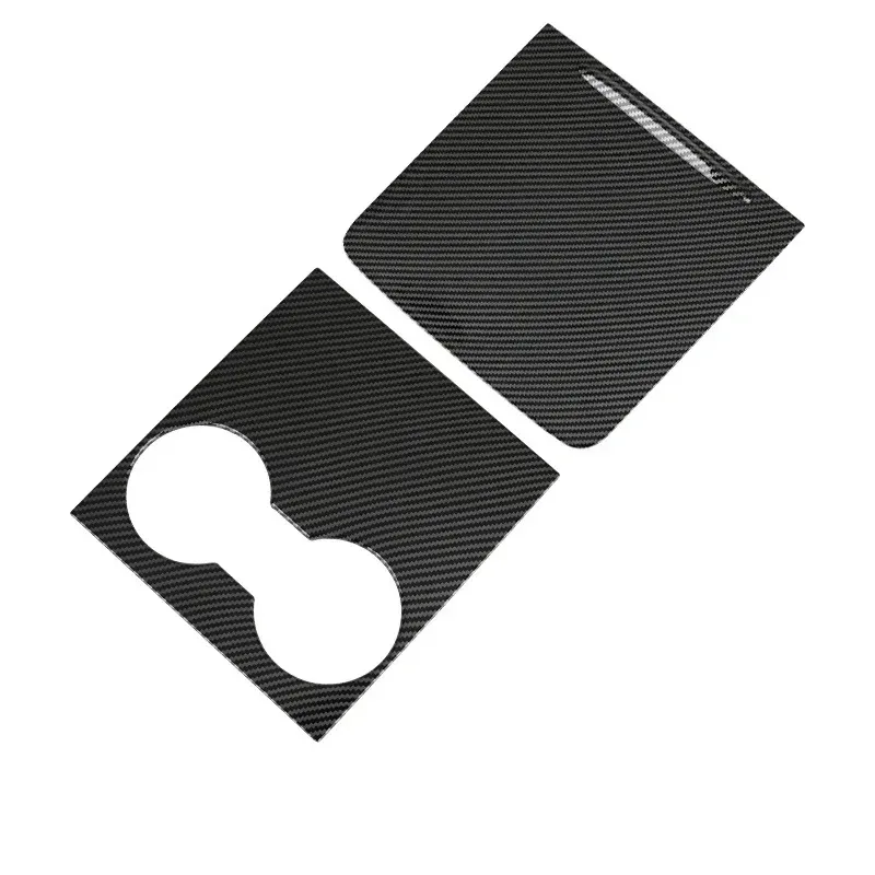 Für Tesla Model 3Y Mittelkonsolen-Patch mit Push-Griff, Mittelkonsolen-Panel, ABS-Abdeckung, passend für Original-Auto-Schutzdekor – Detail 6