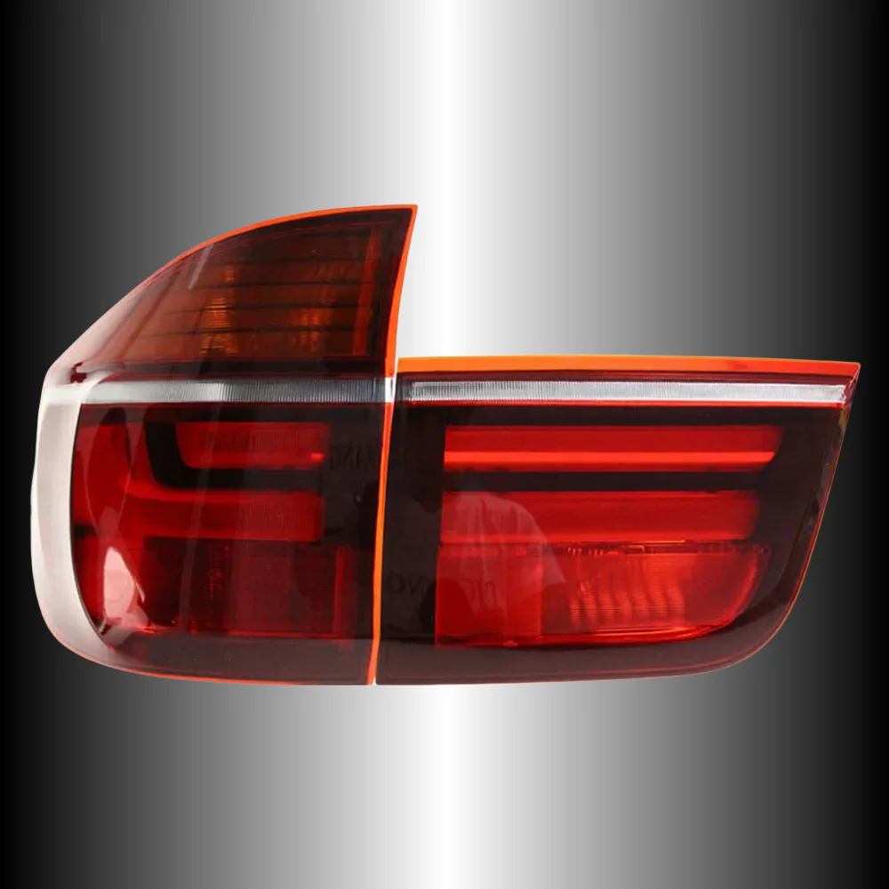 Car LED taillight Lights For BMW X5 E70 Lights 2007 2008 2009 2010 2011 2012 2013 E70 Back Reverse Brake Taillights Assembly