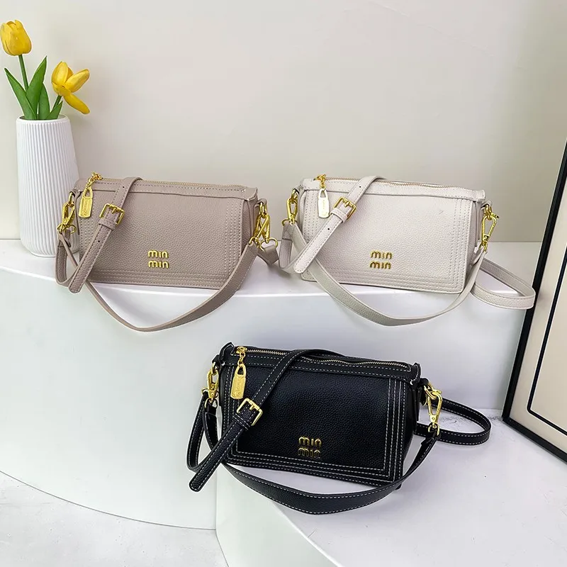 

Известный дизайнер Элегантная женская сумка через плечо Кожаная сумка через плечо для повседневной носки Роскошный бренд