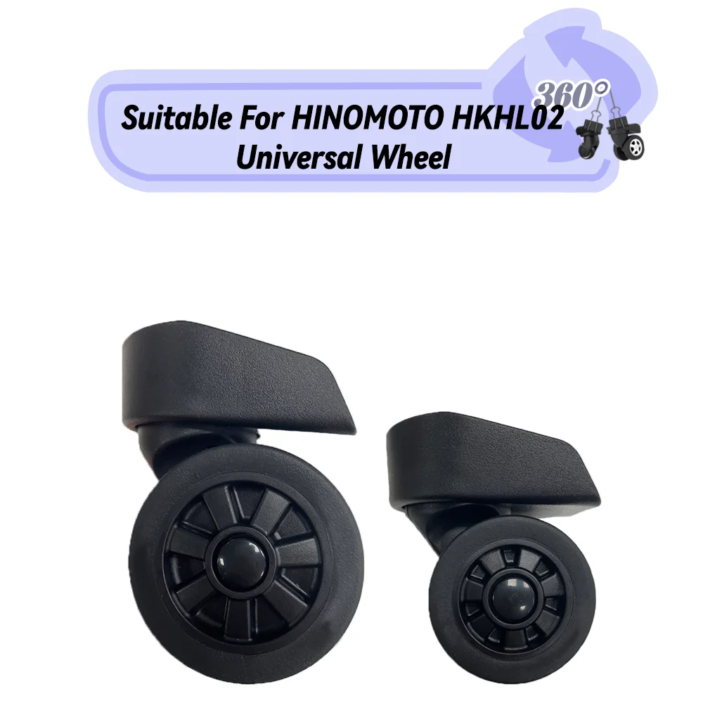 

Suitable For HINOMOTO HKHL02 Universal Wheel Replacement Suitcase Smooth Silent Shock Absorbing Wheel Accessories Wheels Casters