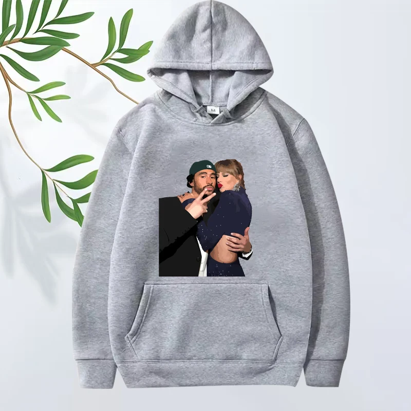 Bad Bunny classic graphics hoodie 2025 new men women love vintage cool Long sleeve Sweatshirt with print oversized hoodie unisex