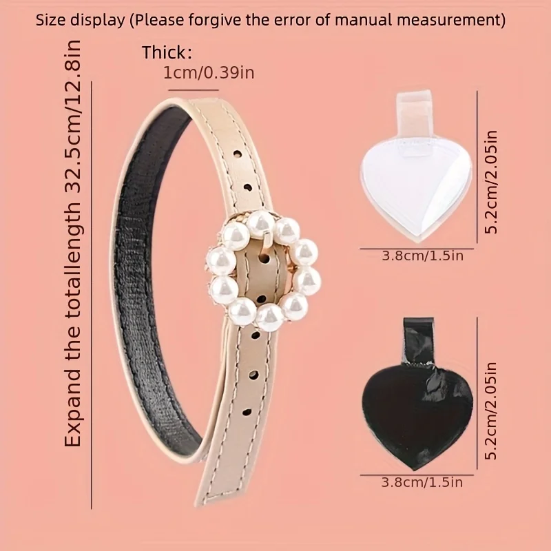 2pcs High Heels Shoelaces - Circular Buckles - Do Not Follow the Foot - Prevent Heel from Falling Off - Wrap Around Ankle