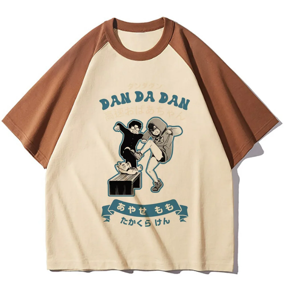 Dandadan shirt girl Retro baddie grunge y2k funny tshirt cheap emo 2000s Psychedelic jojifuku