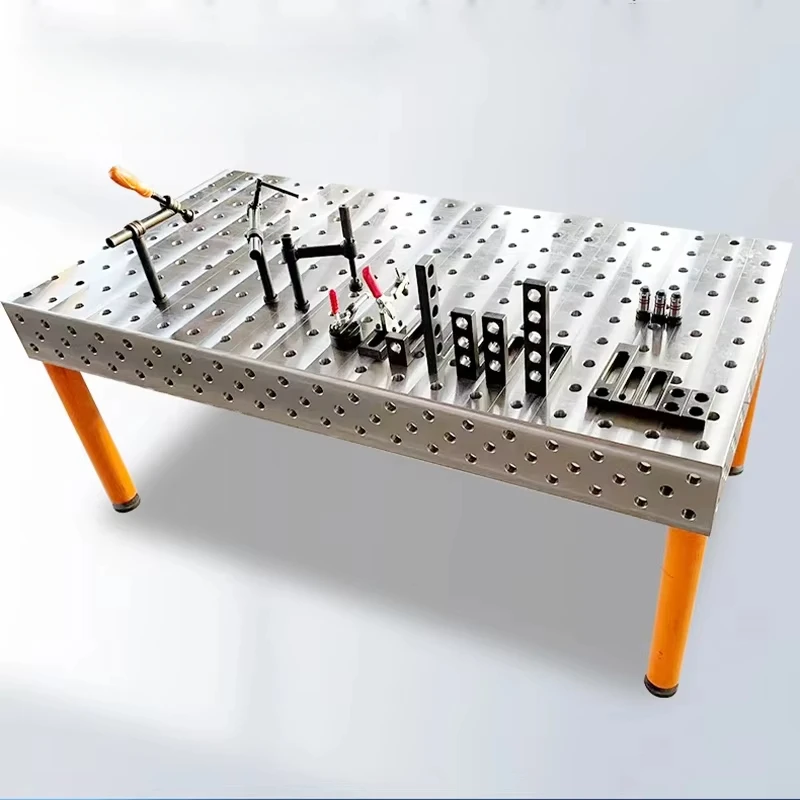 Steel Structure 3D Welding Table With Clamps And Welding Fixtures For Metal Welding