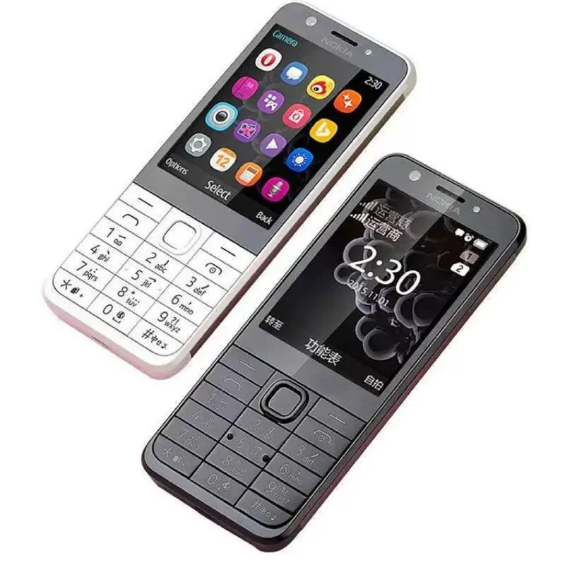 Nokia 230 backup mobile phone with camera, FM radio, suitable for the elderly and students