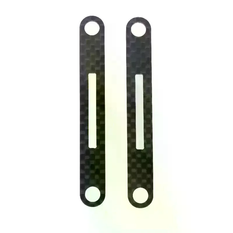 For Tamiya TT02 XV01 XV02 1/10 RC Car Upgrade Parts Carbon Fiber Invisible Body Mount Post Front Rear Body Mount Crossmember