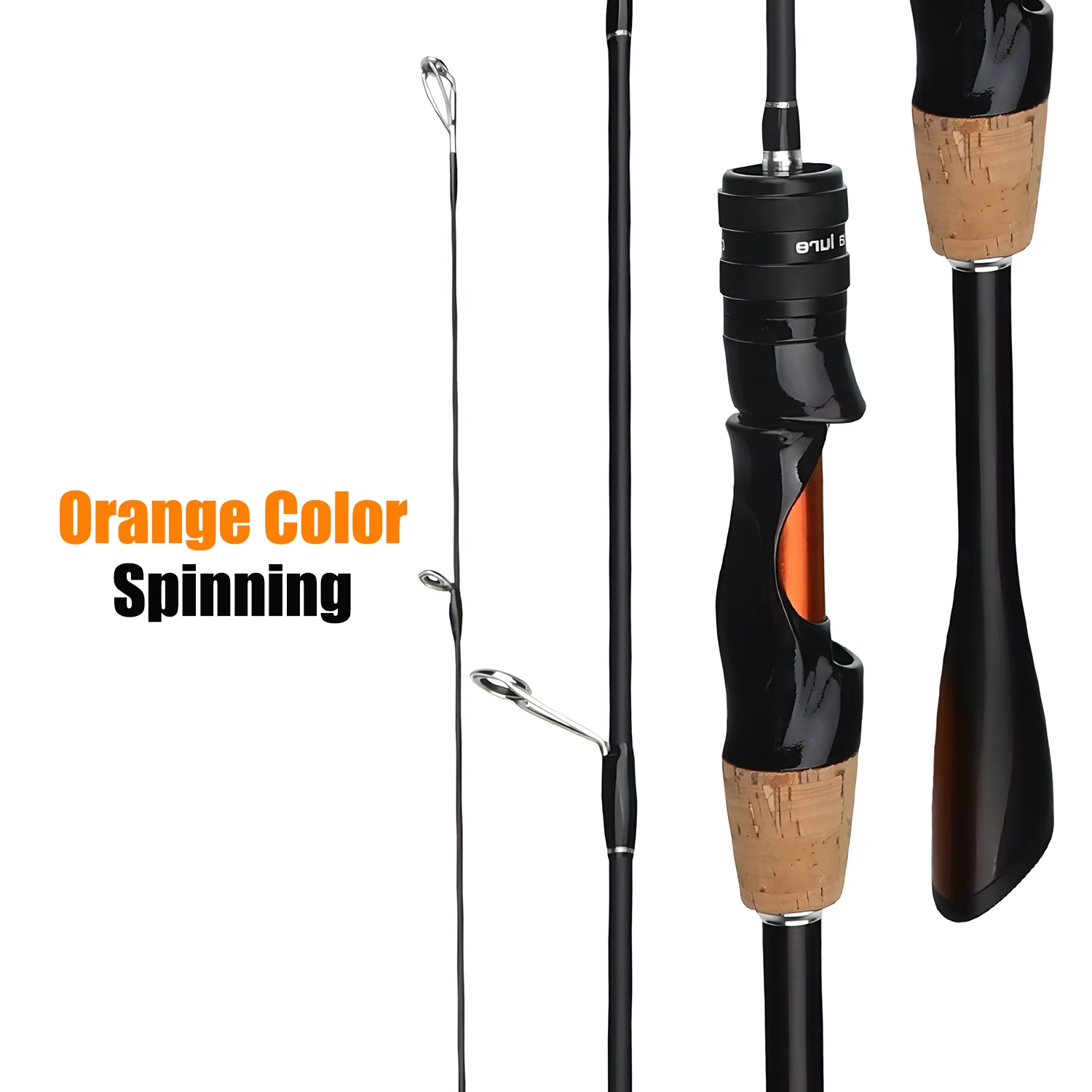 Caña spinning ultraligera fibra carbono UL – lubina, trucha y carpa - imagen 4