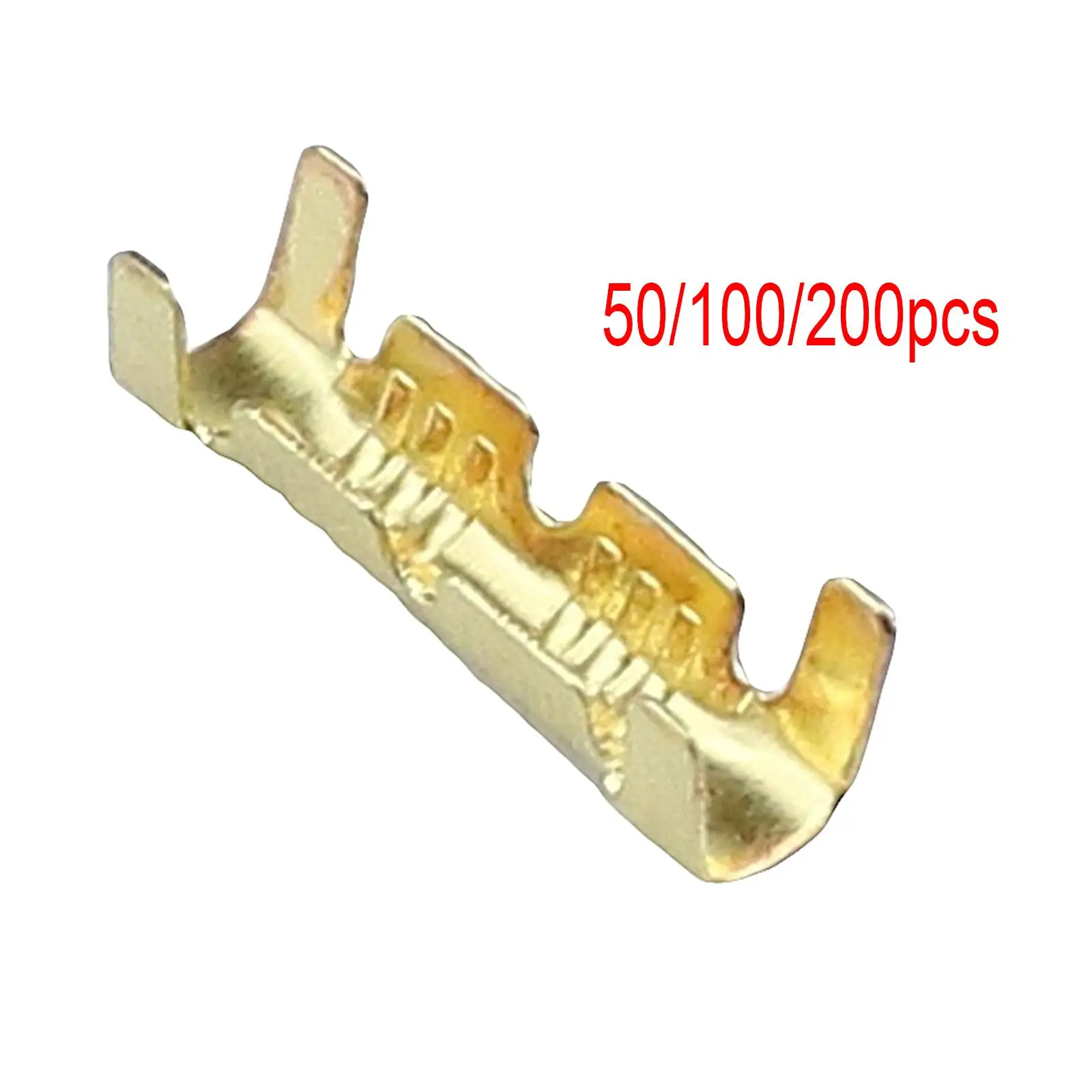 453 U Shape Car Brass Crimp Terminals 0.5-1.5mm Square Quick Connection Anti