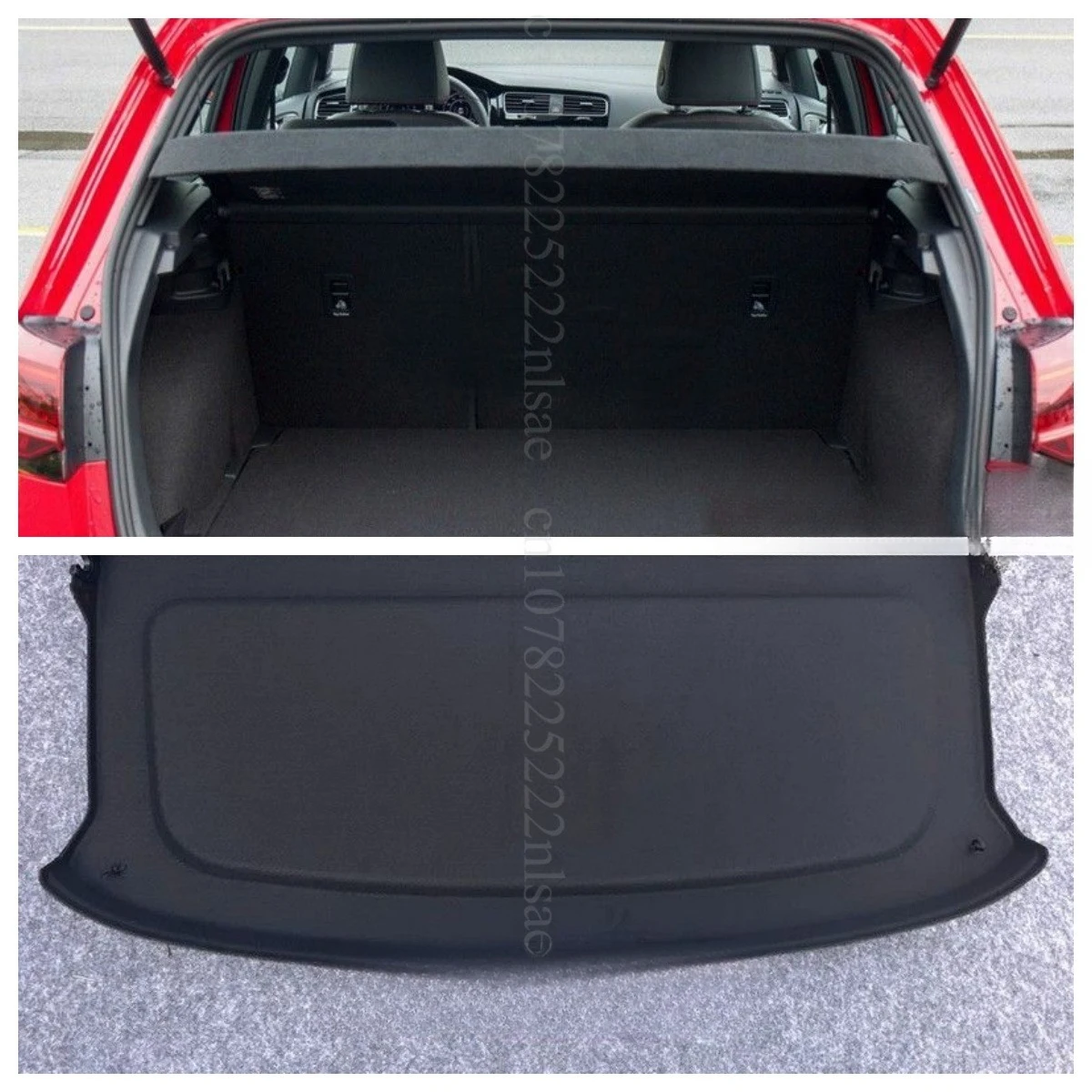 

Для VW Golf 8 8,5 багажник, большая перегородка, перегородка для багажника, перегородка для хранения багажника, сверхмощный нескользящий прочный сепаратор для багажа