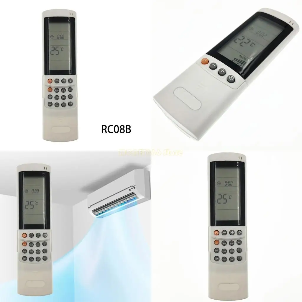 F62C Home Appliance Supplies RC08B Air Conditioning Remote Controller for Electra