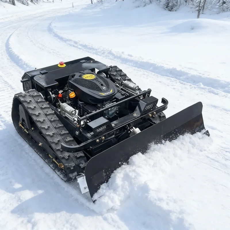 

Customized Remote-controlled Lawn Mower,Rechargeable Robotic Lawn Mower with Snow Shovel, CE Certification High-quality Mower