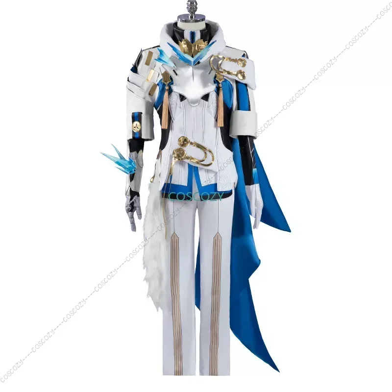 Gecard costume cosplay honkai star rail parrucca donna uomo gioco uniforme Jarilo-VI Silvermane guards Belobog Halloween party outfits