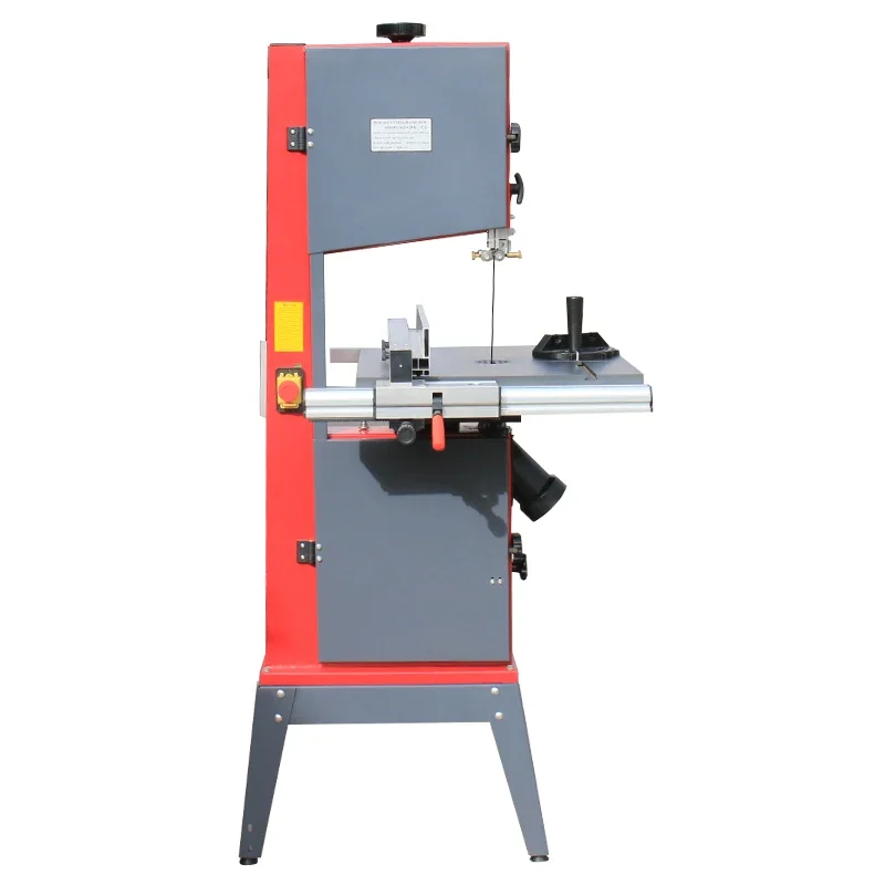 Woodworking Band Saw 14 Inch Vertical Band Sawing Machine Portable Multifunctional High Precision for Different Thicknesses