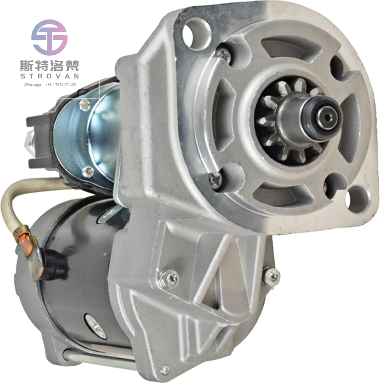 

New Starter Motor Compatible With HITACHI ZX160W ISuZu 4BG1TCG03 ISUZU/JCB/HITACHI/LINKBELT 24V 4.5kw 11T CR 8980703211
