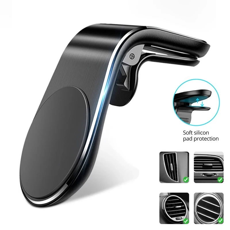 

Universal Magnetic Car Phone Holder Air Vent Magnet Mount GPS Smartphone Phone Holder in Car for Cell Phone Car Accessories