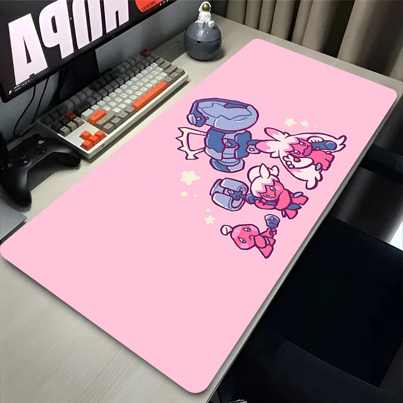 Mouse Pad P-pokemon Tinkaton Gamer Keyboard Pad Rubber Desk Mouse Mat Cute Kawaii Carpet Gaming Accessories Xxl Mousepad