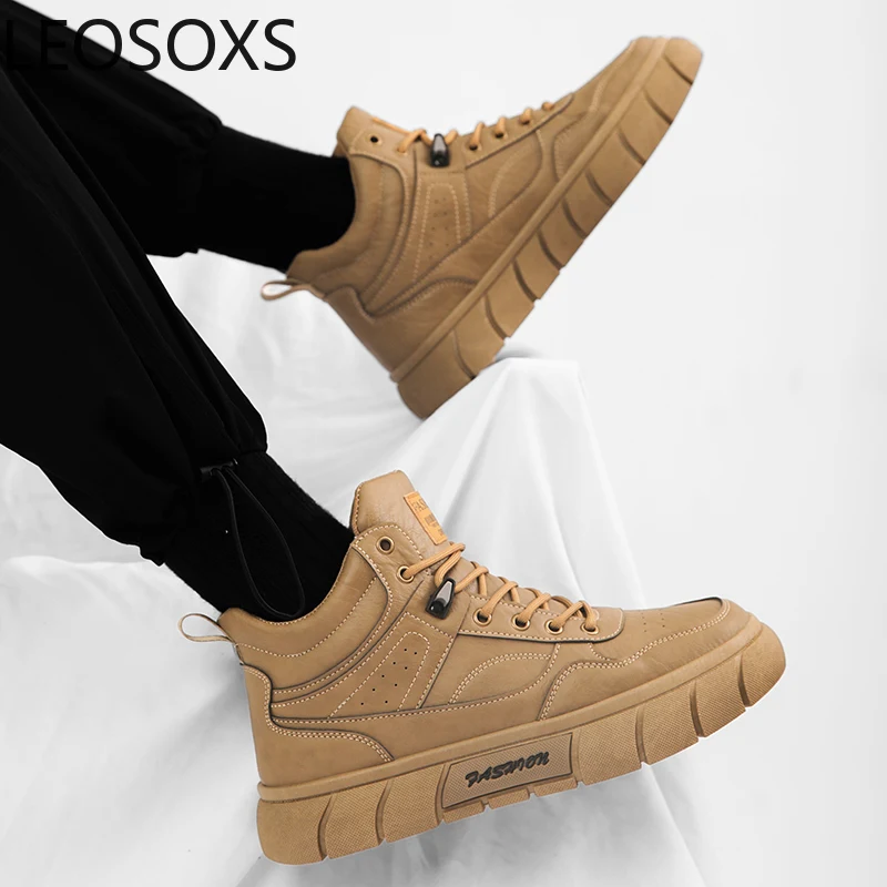 Originele herensneakers Mode heren sneaker Casual sportschoenen Zacht Comfortabel Trendy All-match Ademend Vier seizoenen Nieuw