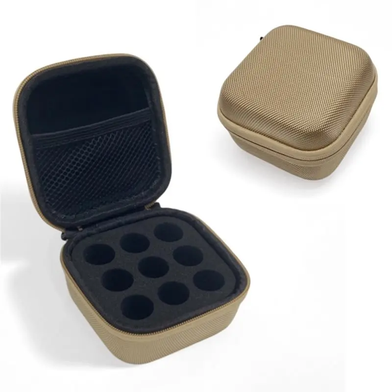 ABIT Waterproof And Dustproof Insulin Organizer 10ML Insulin Bottle Storage Box, 9 Slots Essential Oil Box