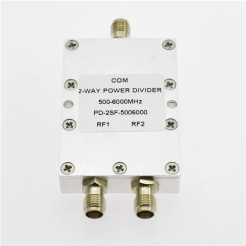 

ABAC-для SMA 0,5–6 ГГц, 30 Вт, радиочастотный разветвитель мощности, 1/2 импеданса, 50 Ом для радиочастоты