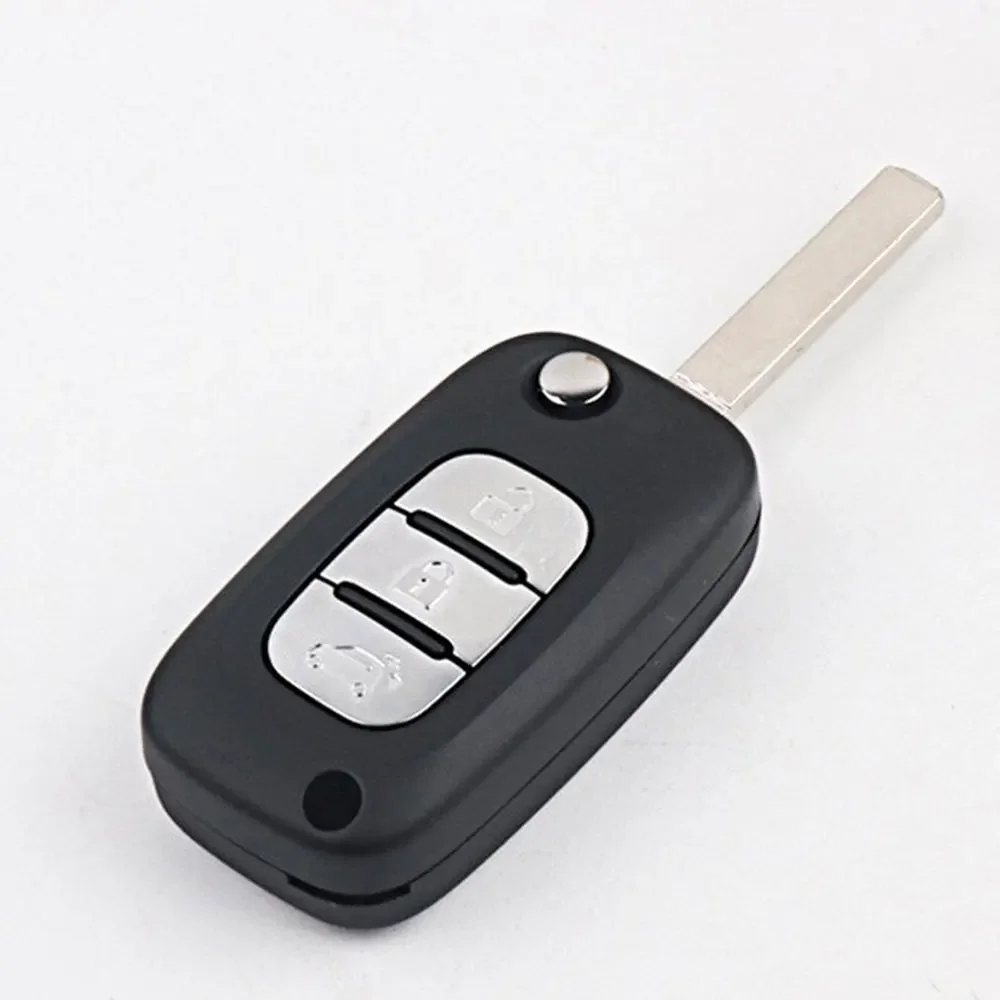 1pc 3 Button Remote Key 433Mhz 4A Chip for Mercedes Benz Smart Fortwo 453 Forfour 2015 2016 2017