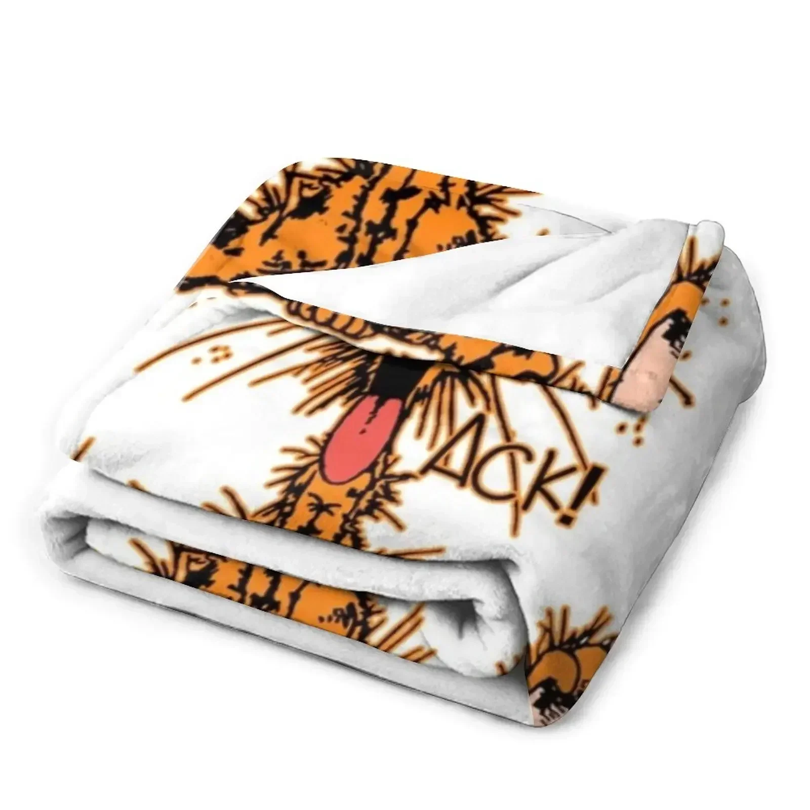 Bill The Cat Ack! said the cat Throw Blanket Decorative Beds Weighted Winter beds Furry Blankets 3