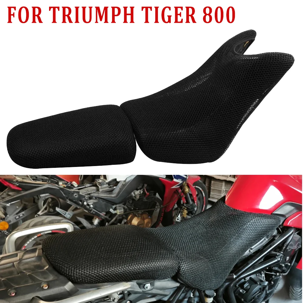 

Motorcycle Mesh Seat Cushion Cover Case Protection Seat Cover Protector For Triumph Tiger 800 XC XCA XCX XR XRT XRX 2010 - 2020