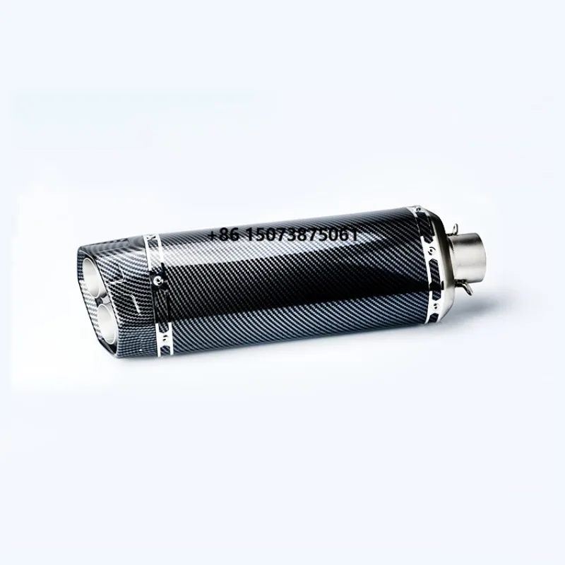 BELTA Hot Sale Motocycle Exhaust Muffler Artificial Carbon Filber Muffler KSMS-D05-300CT