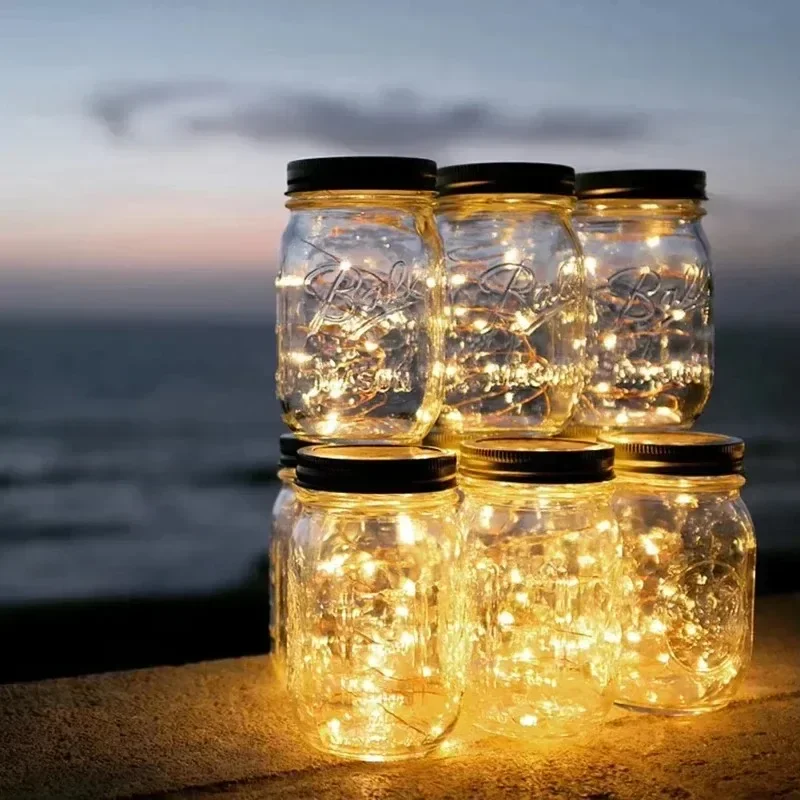 diy decor plastic mason jar set with hooks for flower arrangements home nighttime lighting accessories
