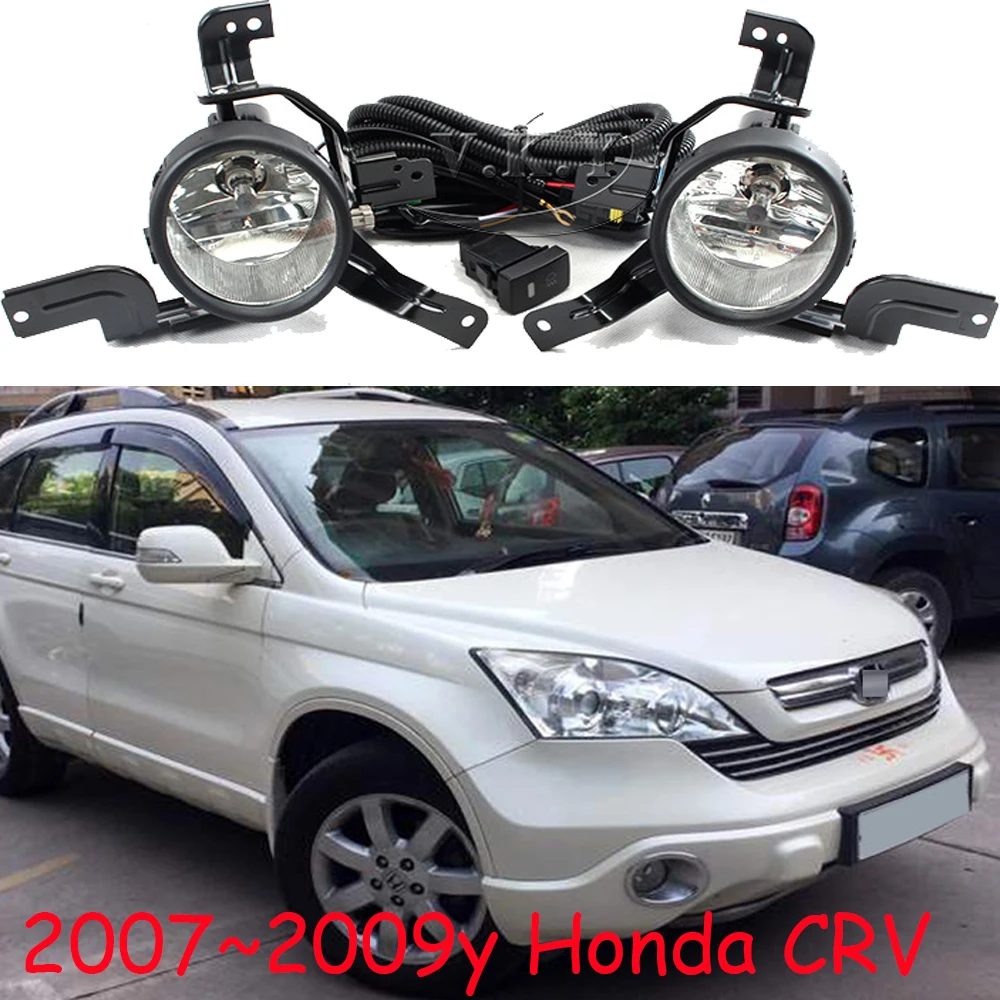 

2007~2009/2010~2011y car bumper headlight for hONDA cr-v crv fog light halogen bulb Wire Headlamp for CR V CRV fog lamp