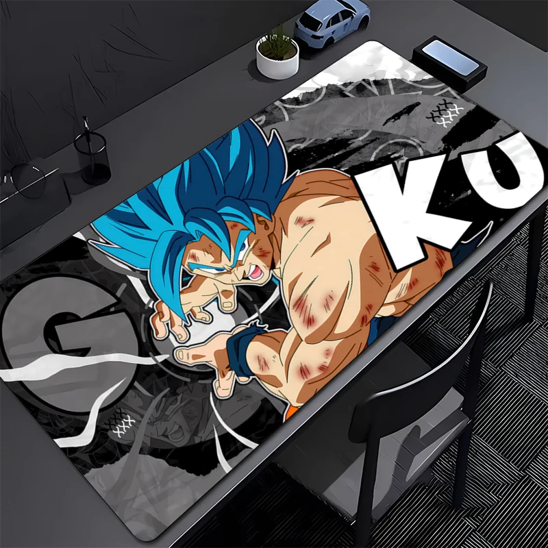 Dragon Ball tapis de souris grande taille tapis de bureau clavier de bureau tapis de bureau tapis de souris anti-dérapant accessoires informatiques tapis de souris Anime