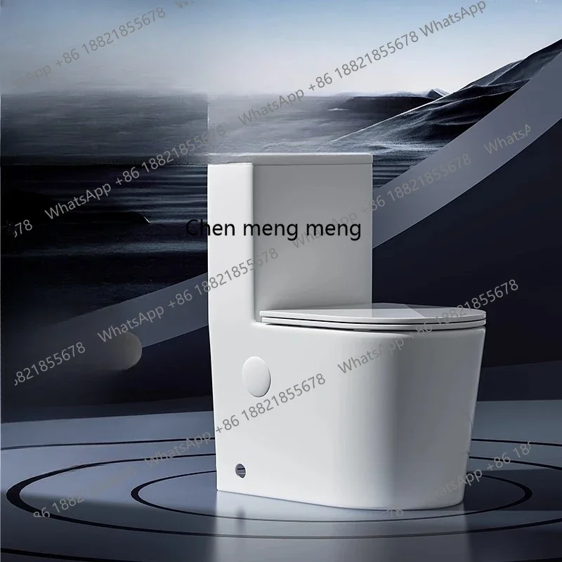 YL Household small apartment thermostatic heating seat toilet spray siphon type high-impact flush toilet
