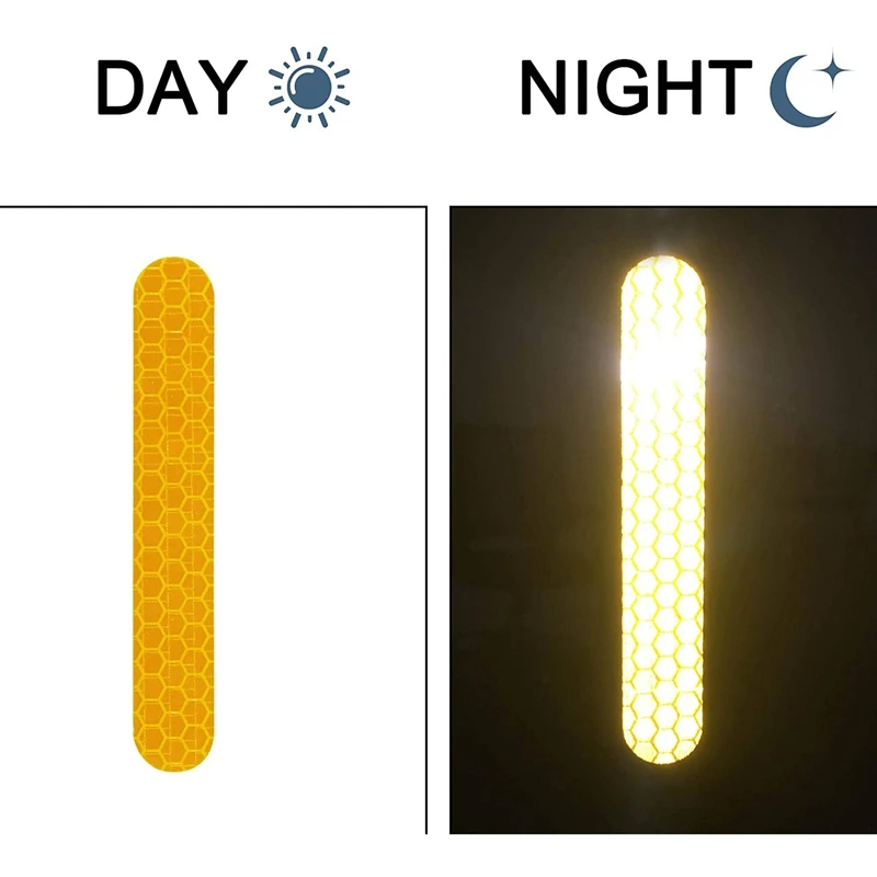 16X Reflektierende Aufkleber Wasserdichter Warnstreifen Nachtreflektierende Aufkleber für Ninebot Max G30