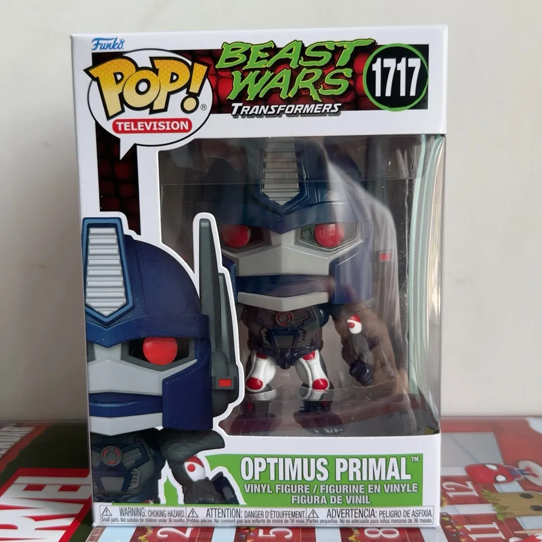 

Funko Pop Blackarachnia Megatron Optimus Primal Rhinox Toys Beast Wars: Transformers Figure Collectible Limited Edition Toy Gift