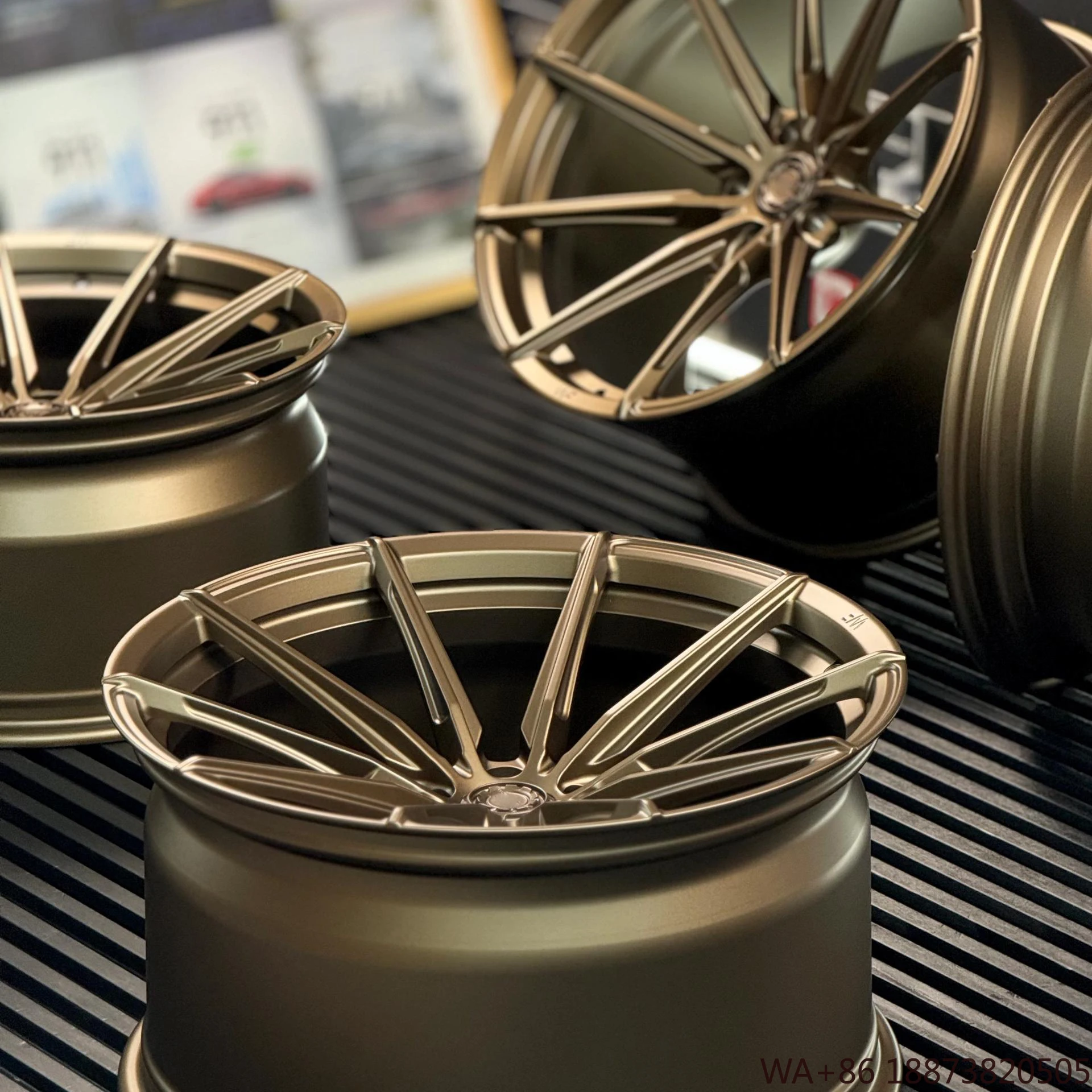 

Deep Concave Custom Forged Car Wheels Aluminum Rims18 19 20 21 22 Inch 5x114.3 5x112 5x110 5x120 Forged Rim for BMW G80 M3 M4