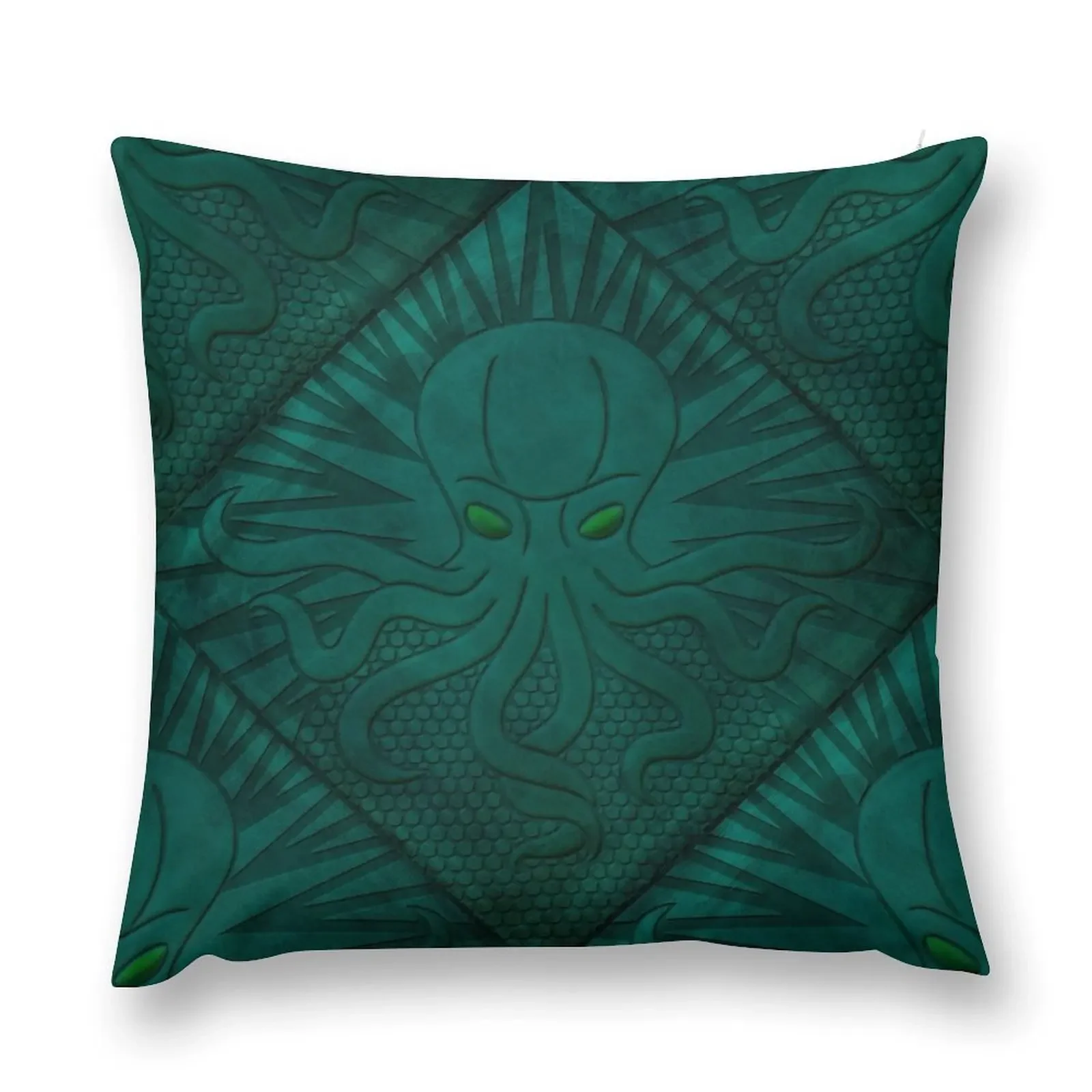 

The Call of Cthulhu - H. P. Lovecraft Cthulhu Mythos Literary Art for Book Lovers Throw Pillow Sofa Cushions Covers pillow