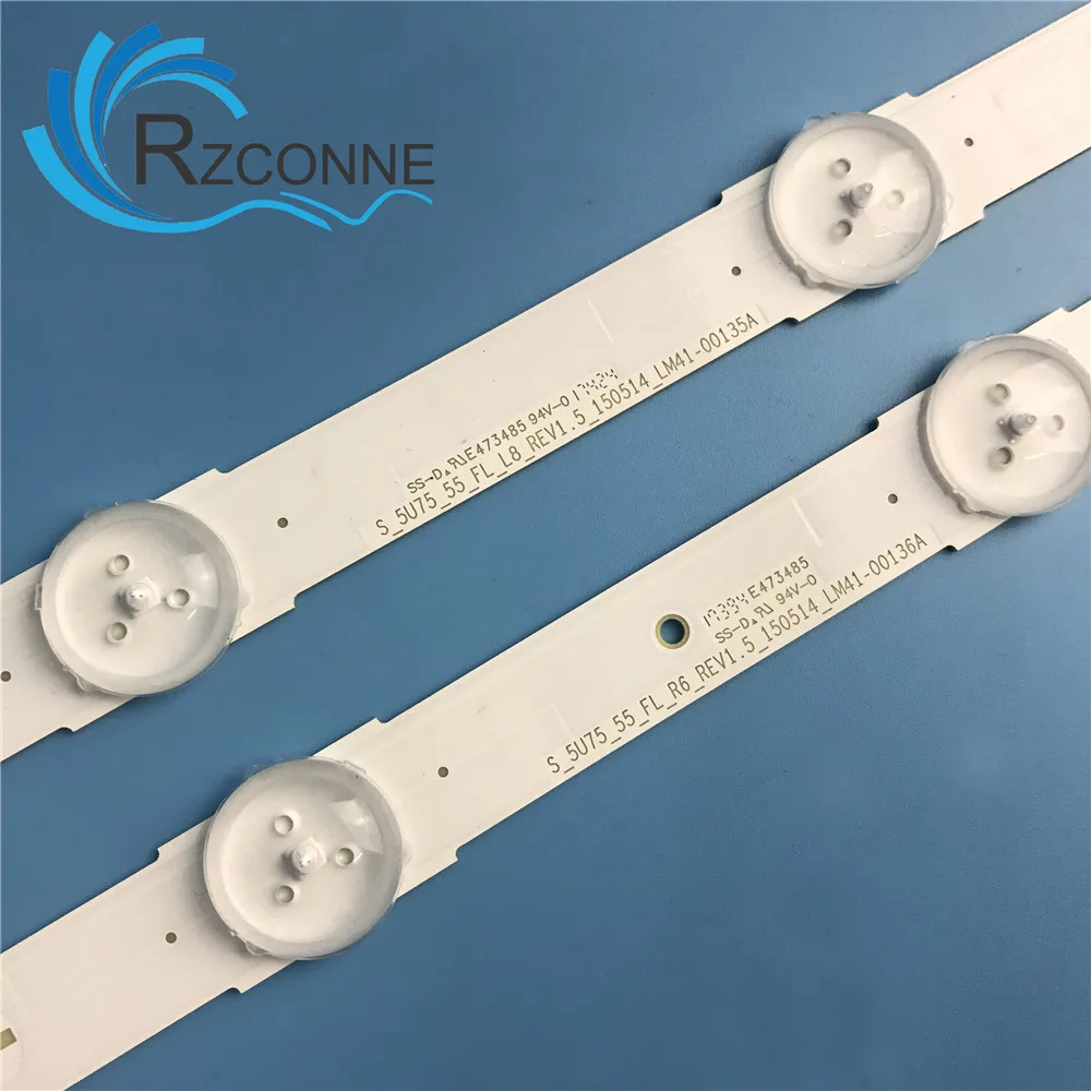 LED Backlight strip 14 LAMP For  LM41-00136A BN96-34798A 34797A 00135A UE55JU7500 S_5U75_55_FL  V5DU-550DCA-R1 550DCB UN55KU6000