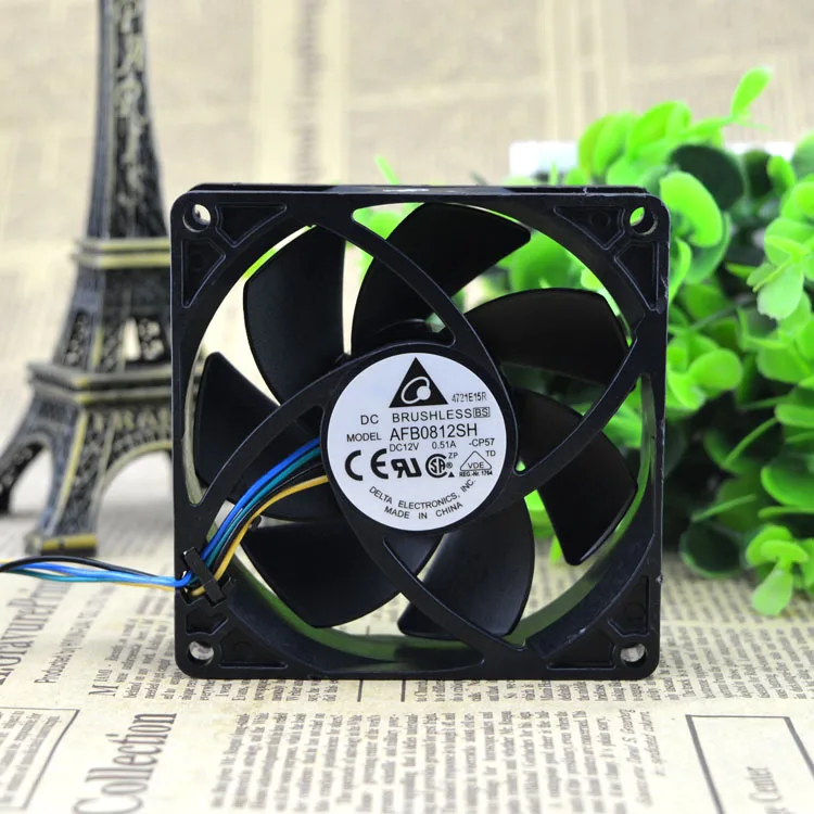 AFB0812SH 8025 12V 0.51A SFERA VENTOLA PWM