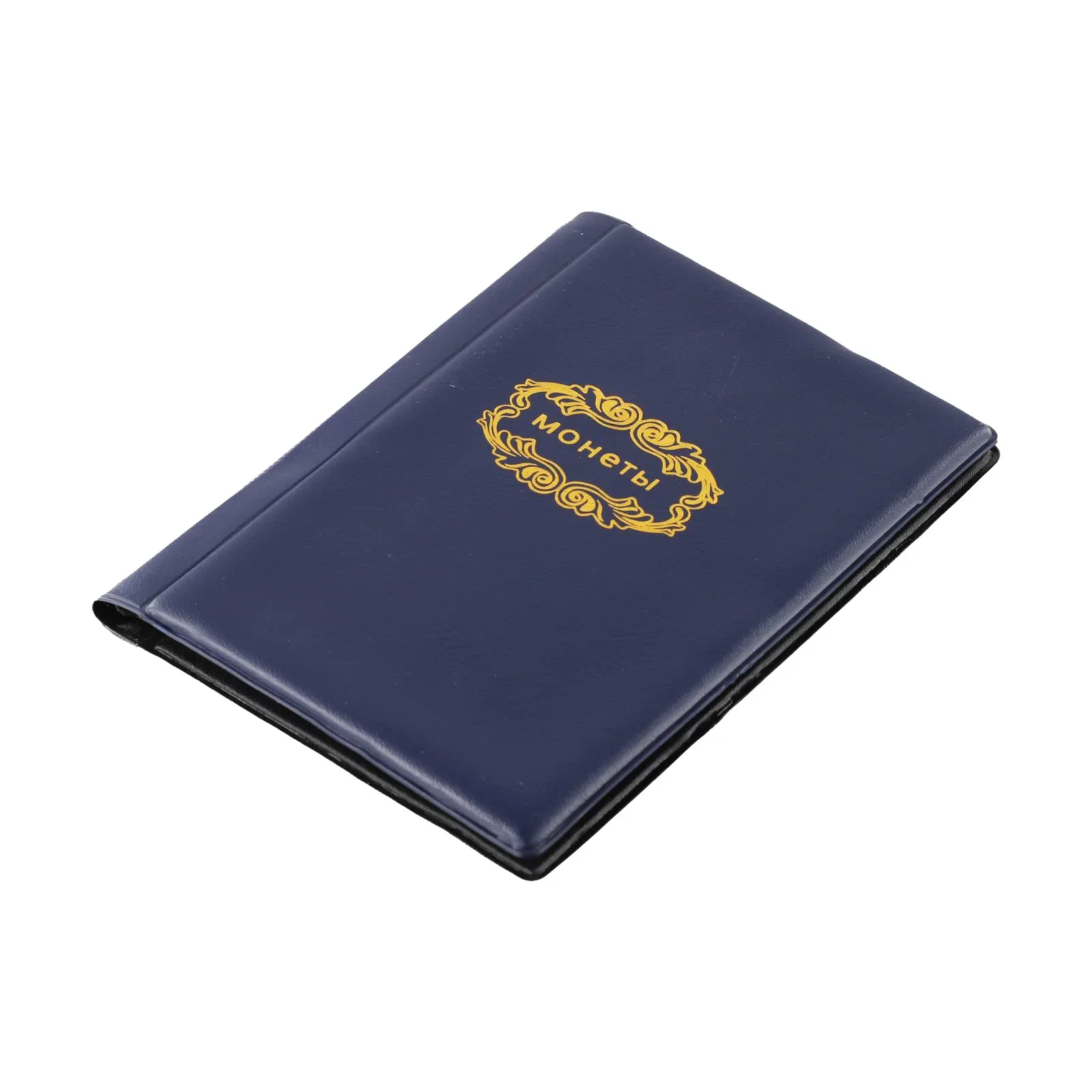 Coin Album Collection Book None - Store And Display Black Blue PVC Inner Page Red Your Commemorative Coin Album