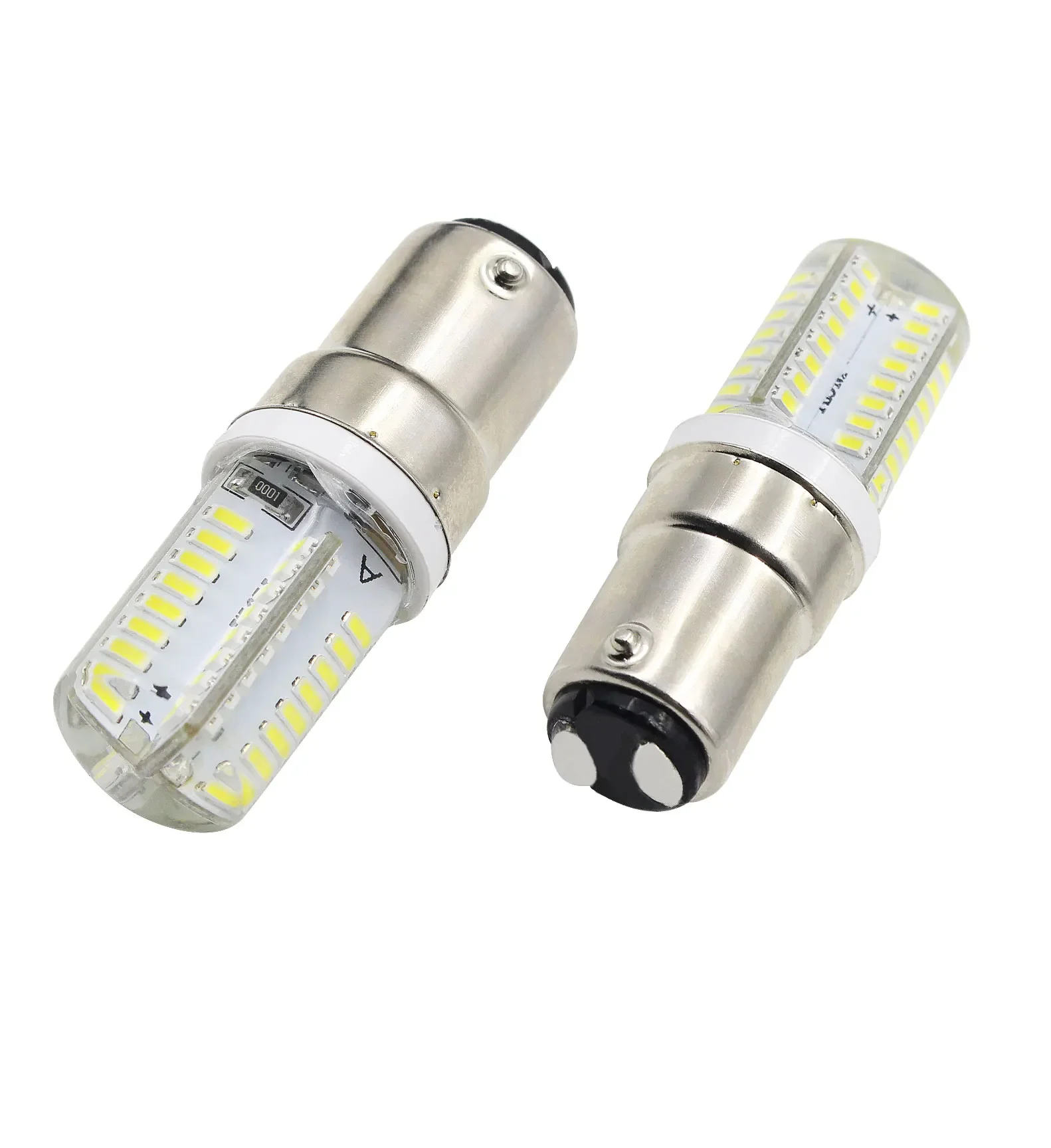 مصباح ليد لمبة أبيض بارد ل المغني 758 770 774 775 776 778 503 507 513 537 543 600 603 604 620 625 ماكينة خياطة ، 110V BA15d