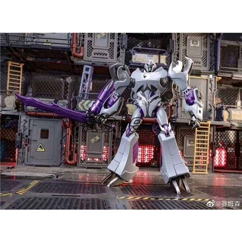 

【In Stock】Toy DeformationApache TFP Leader's Certificate Primary Color V-level Megatron 2.0 Boxed Dark M-wifeGift Collection