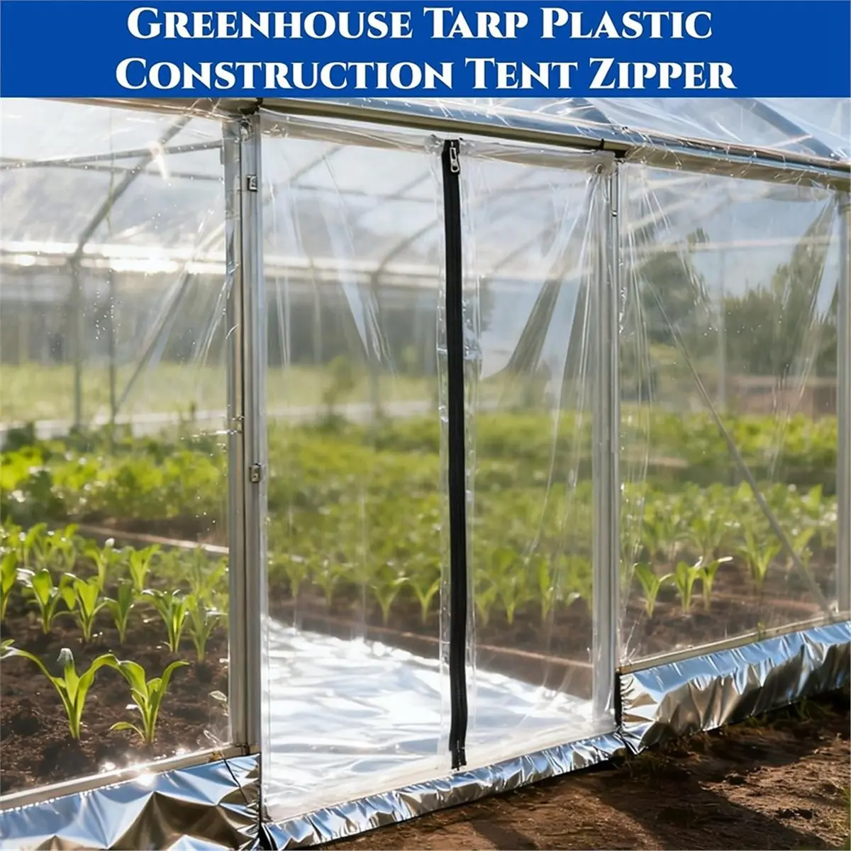 

12 Roll Heavy Duty Zipper Door, Heavy-Duty Dust Protector Door Zipper HeavyDuty Zippers DoorDust Protector