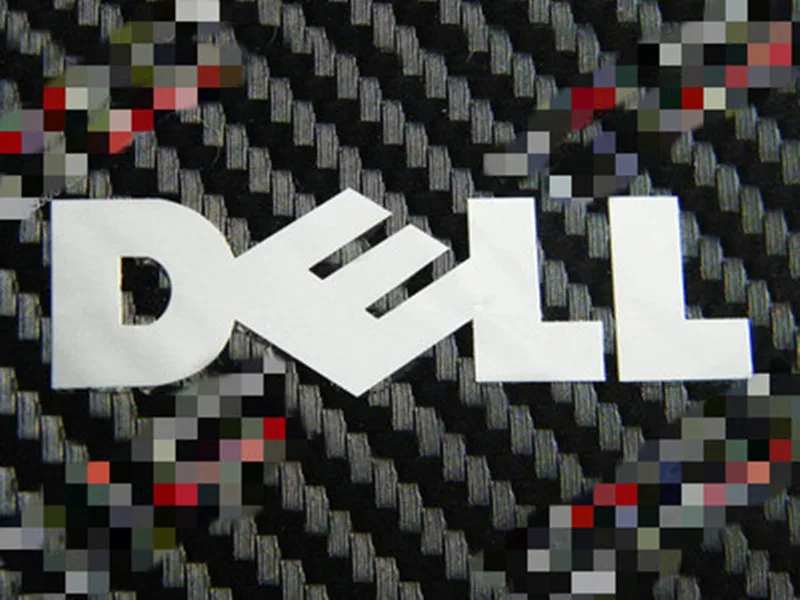 DELL metalowe Logo naklejka na laptopa PC Tablet komputer stacjonarny mobilna cyfrowa spersonalizowana dekoracja DIY