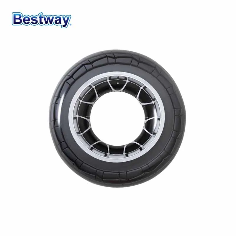 Bestway 36102 1 ชิ้น [ไม่ทําให้พอง] แหวนว่ายน้ํายาง, แหวนว่ายน้ําพีวีซี, แหวนว่ายน้ํายางความเร็วสูง, แหวนว่ายน้ําสระว่ายน้ํา