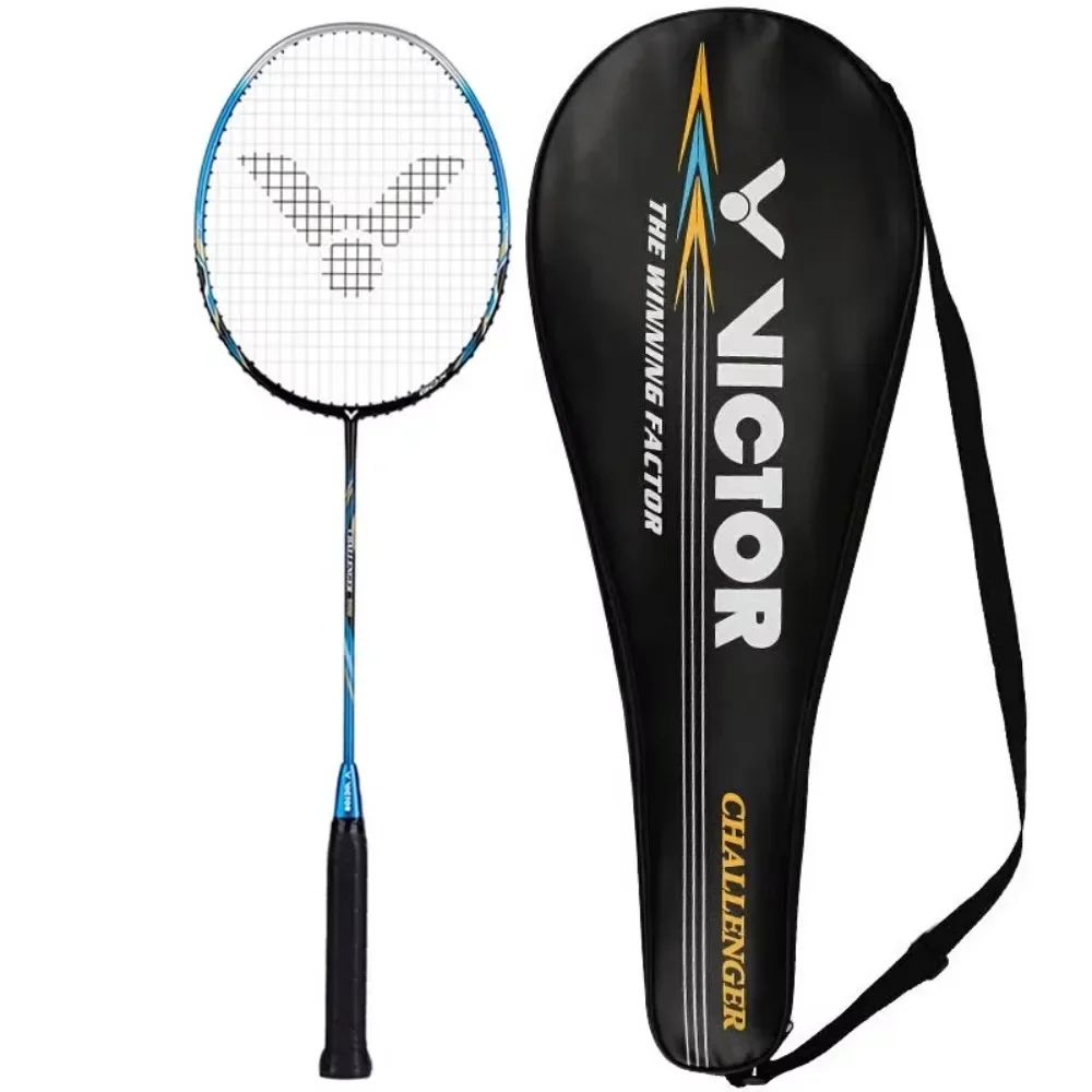 VICTOR CHA-9500 Challenger Full Carbon Fiber Badminton Racquets Offensive Badminton Racket With String