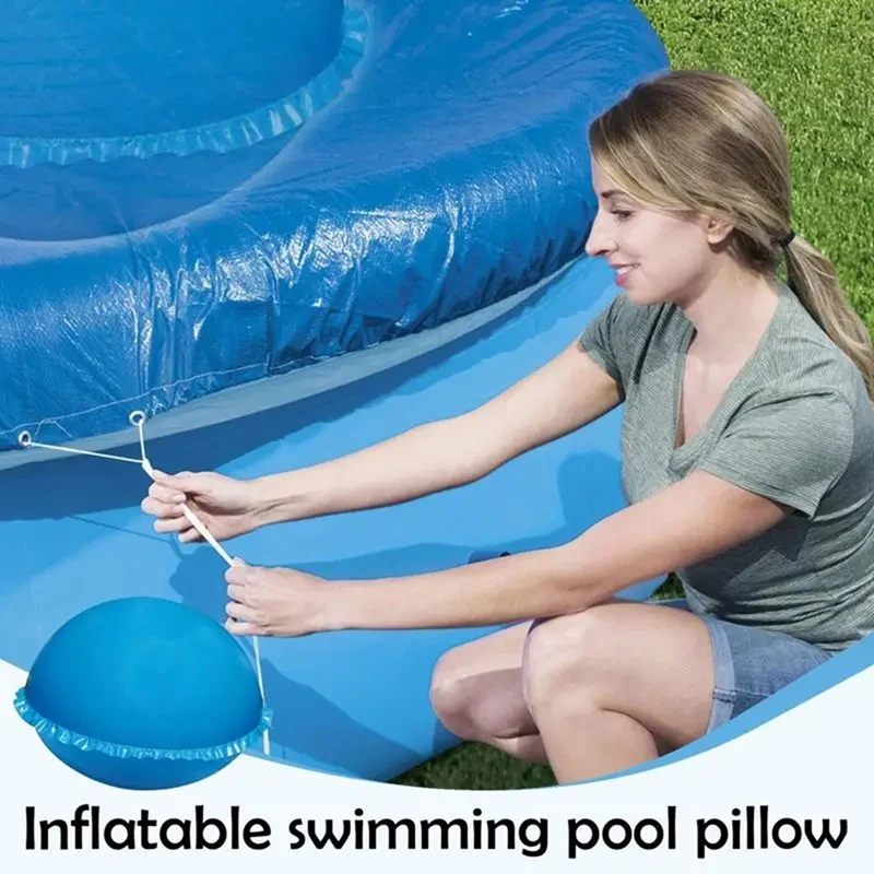 

Swimming Pool Air Pillows Blue Durables Swimming Pool Cover Inflatable Cushion Swimming Pools Floating Prevent Fading