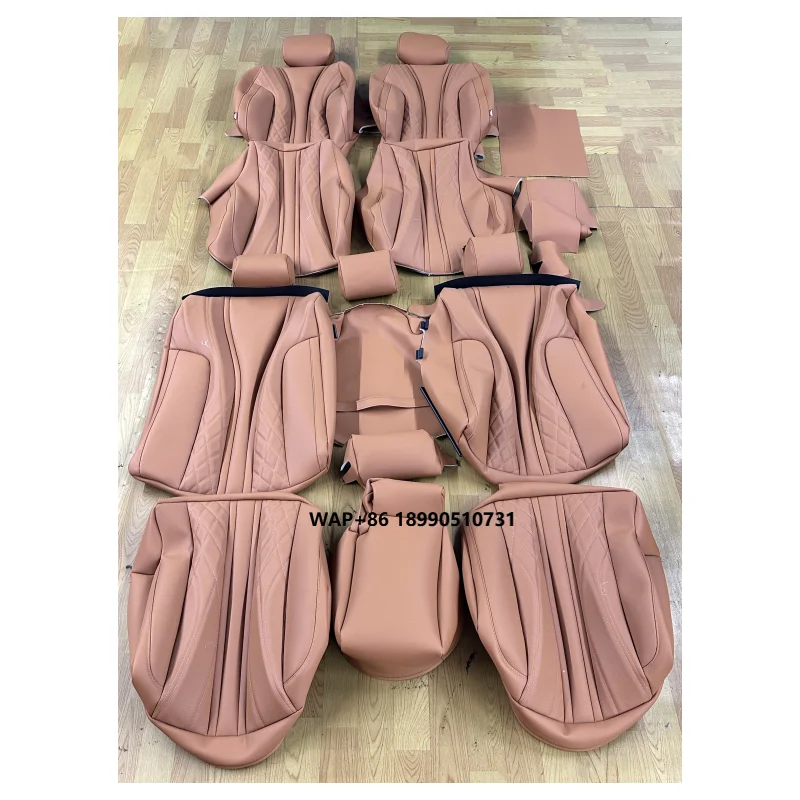 

W221-W223 Car Seat Cover Modified Car Seats Interior Accessories for Mercedes S Class W221 W222 W223 S450 S500